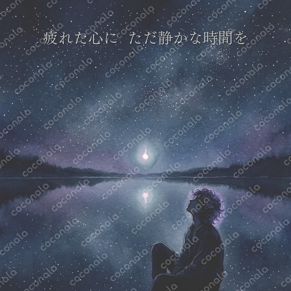 疲れた心に ただ静かな時間を｜癒しの睡眠導入音声