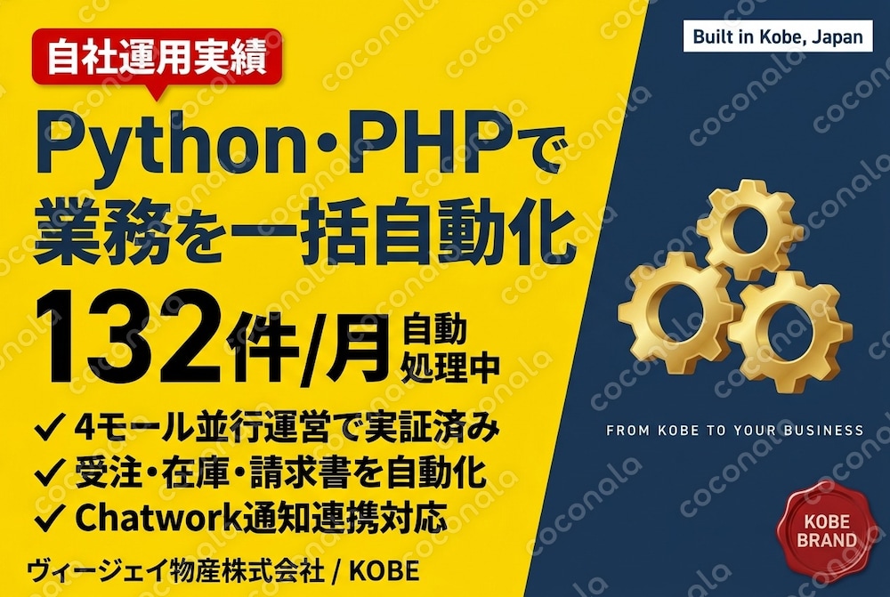 【月4モール実運用】Amazon・Yahoo!・Qoo10 在庫同期スクリプト解説書