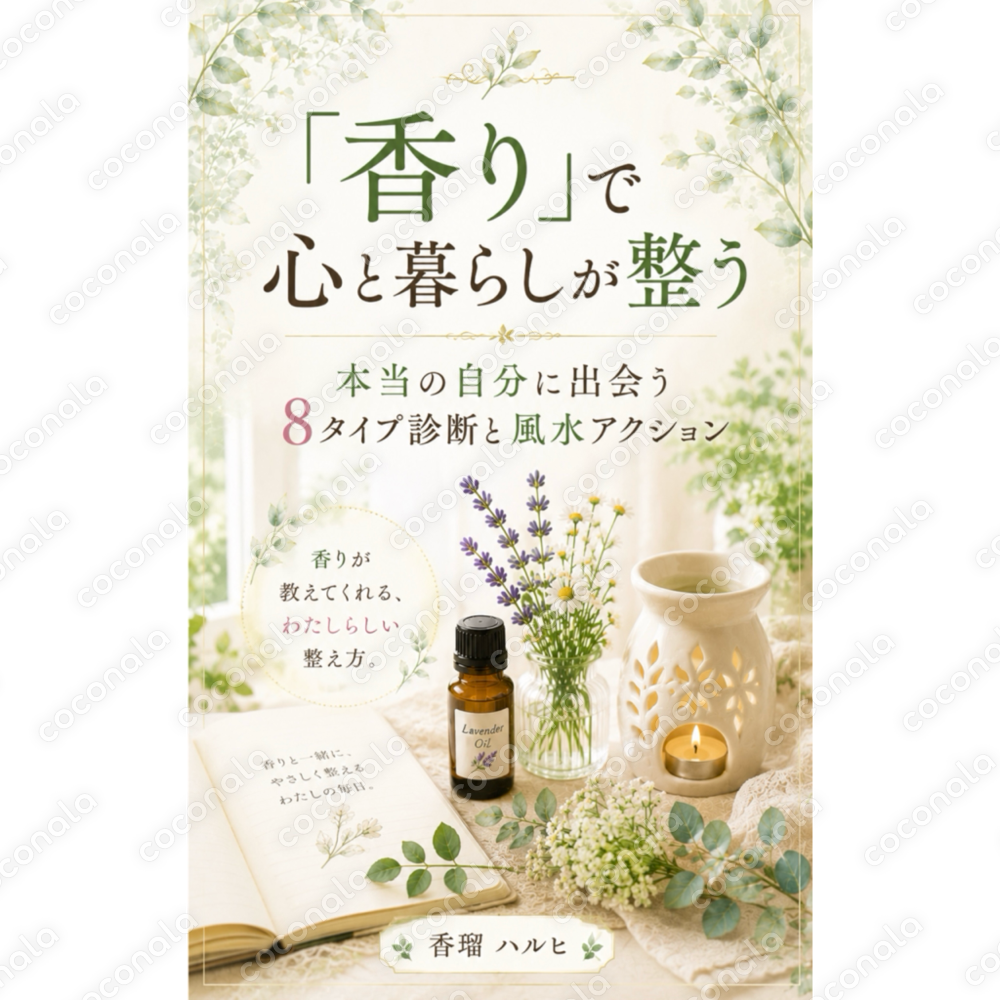 「香り」で心と暮らしが整う〜本当の自分に出会う8タイプ診断と風水アクション〜
