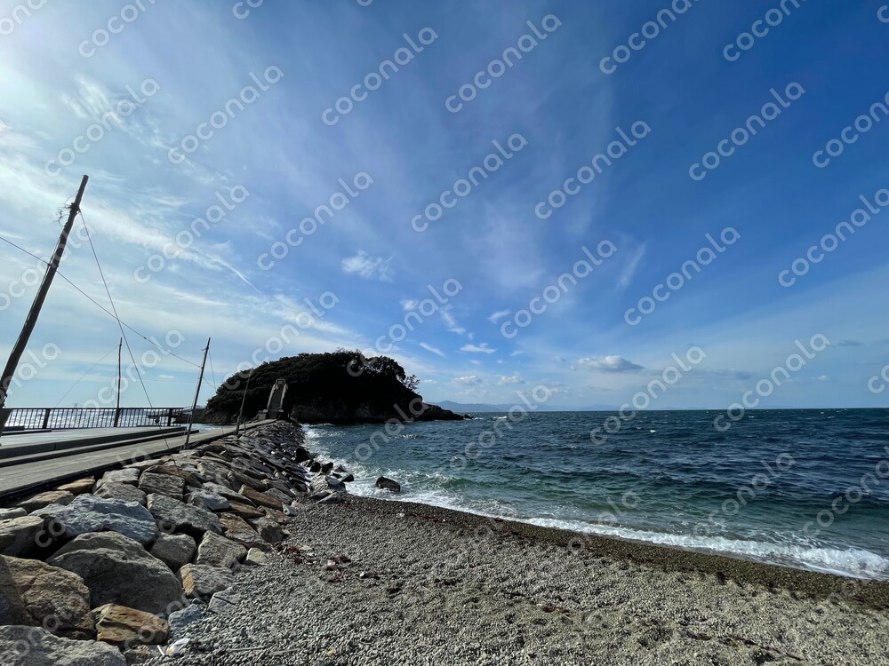 海　素材　釣り堀