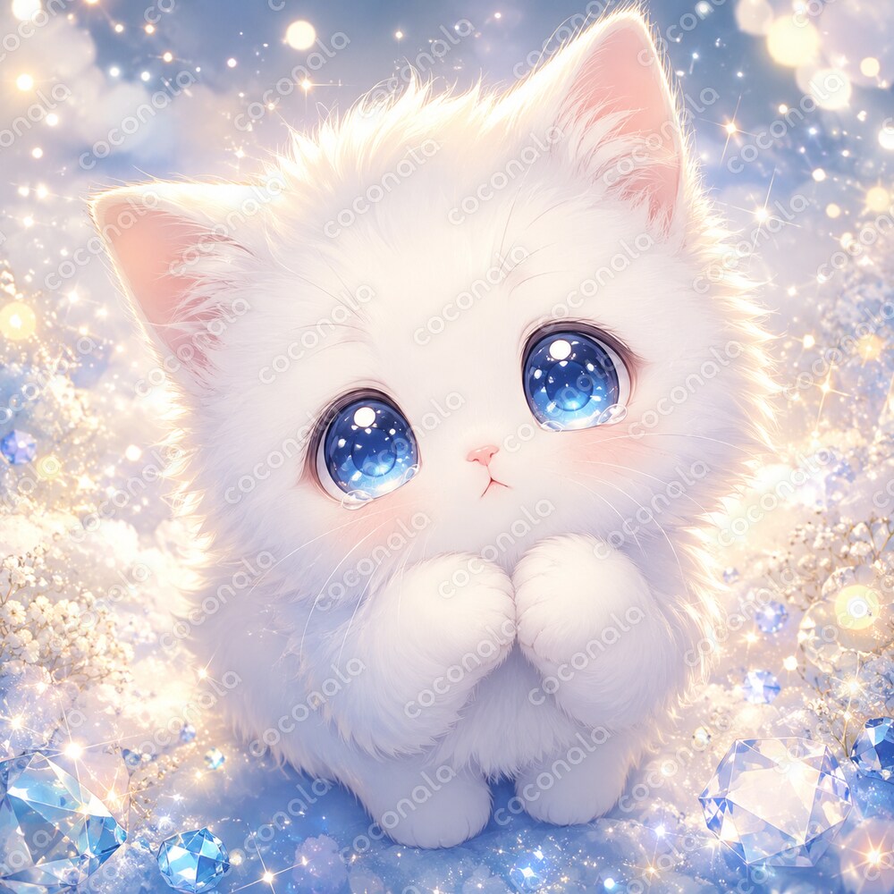 猫のアニメ画像