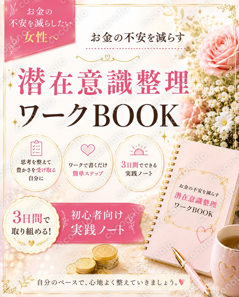 お金の不安を整える 潜在意識ワークBOOK