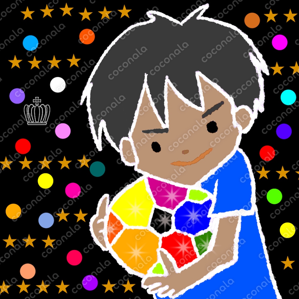 サッカー少年のイラスト⚽️