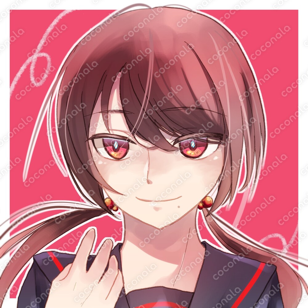 SNSアイコンに使える女の子アイコン