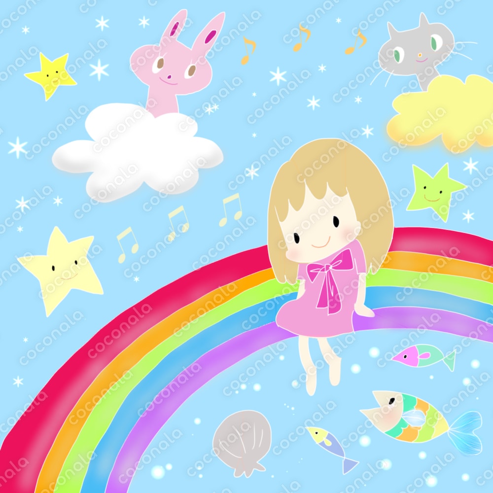 メルヘンチックな絵本風イラスト | ココナラコンテンツマーケット
