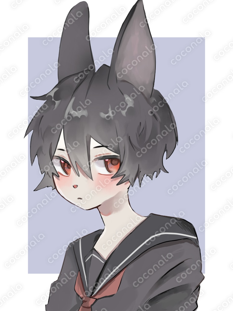 うさぎ耳男子のアイコン