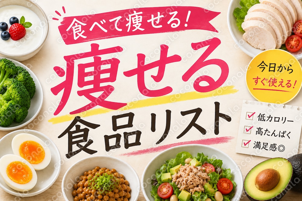15kg痩せた私の 痩せる食品リスト