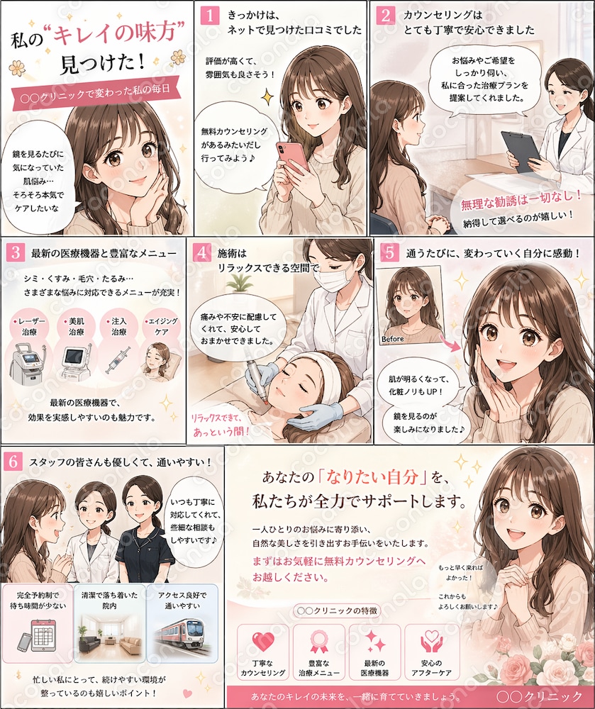マンガで投稿