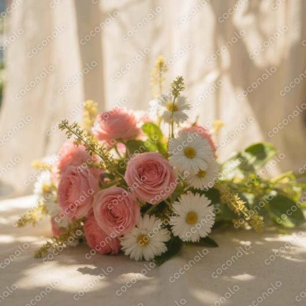 優しい色の花束を大切なあなたへ