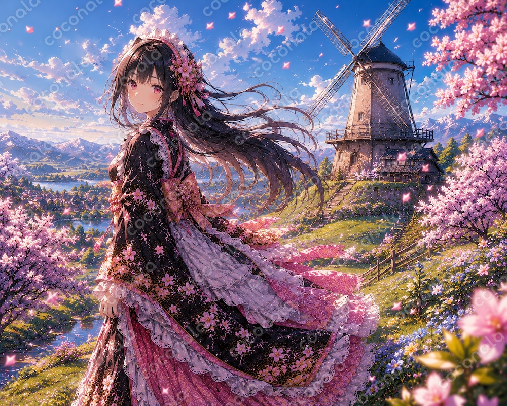 Sakura Windmill Hill
