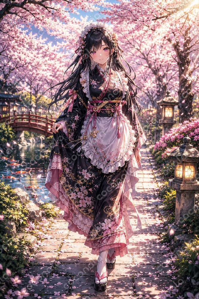 Sakura Garden Path
