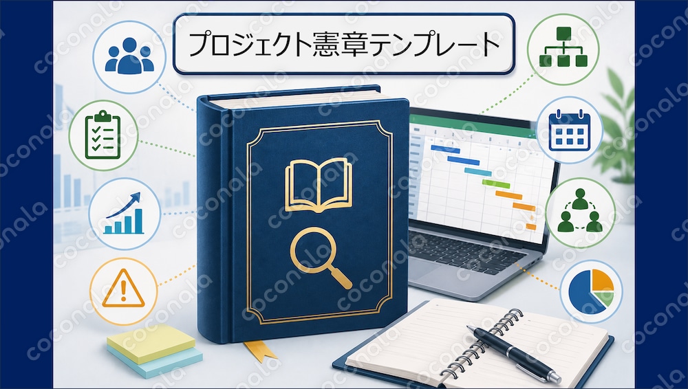 実務ですぐ使える！　プロジェクト憲章テンプレート【Excel版】
