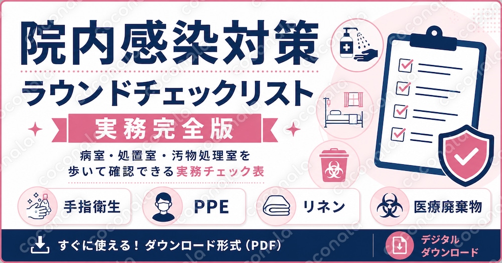 院内感染対策ラウンドチェックリスト｜実務完全版