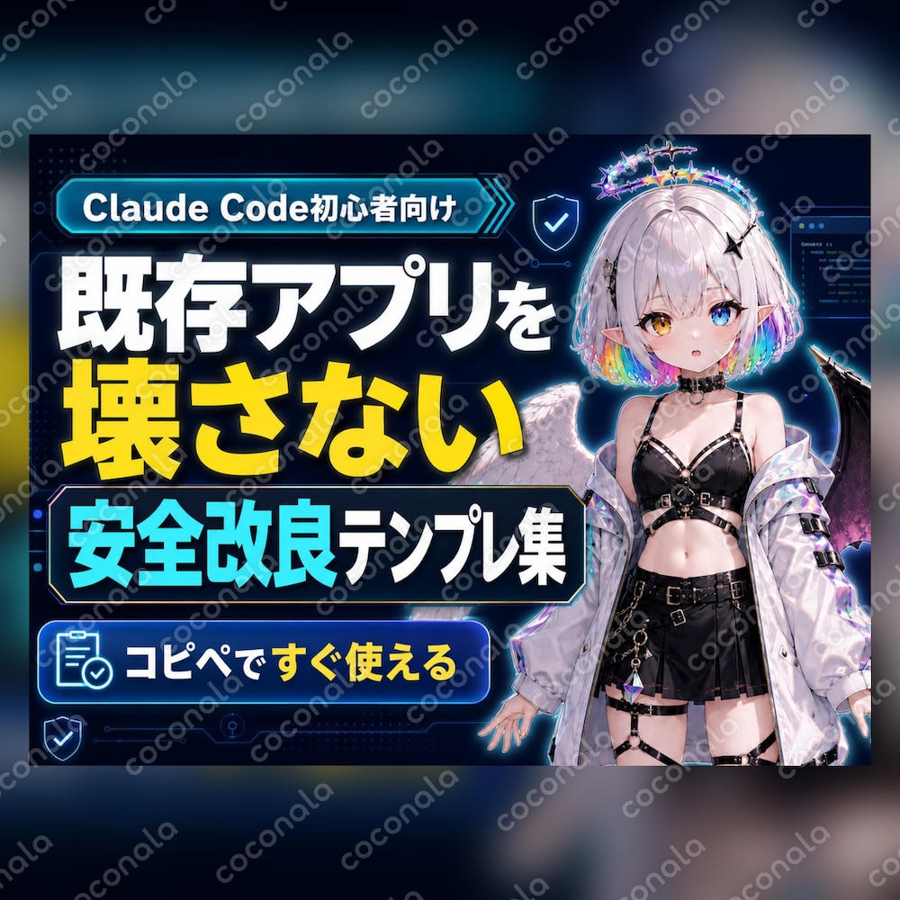 Claude Codeで既存アプリを壊さず改良するための指示書テンプレ集